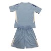 Conjunto (Camiseta+Pantalón Corto) Portero España Euro 2024 Azul - Niño